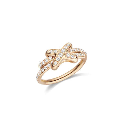 [Amore]JEUX DE RING PINK GOLD DIAMOND