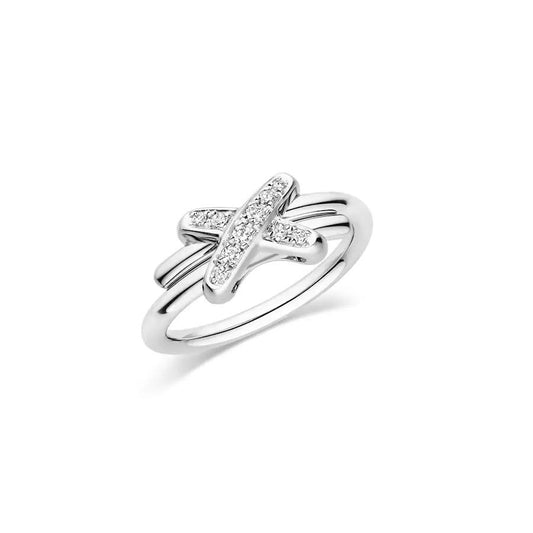 [Amore]JEUX DE SILVER DIAMOND RING