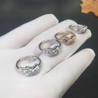 [Amore]JEUX DE SILVER DIAMOND RING