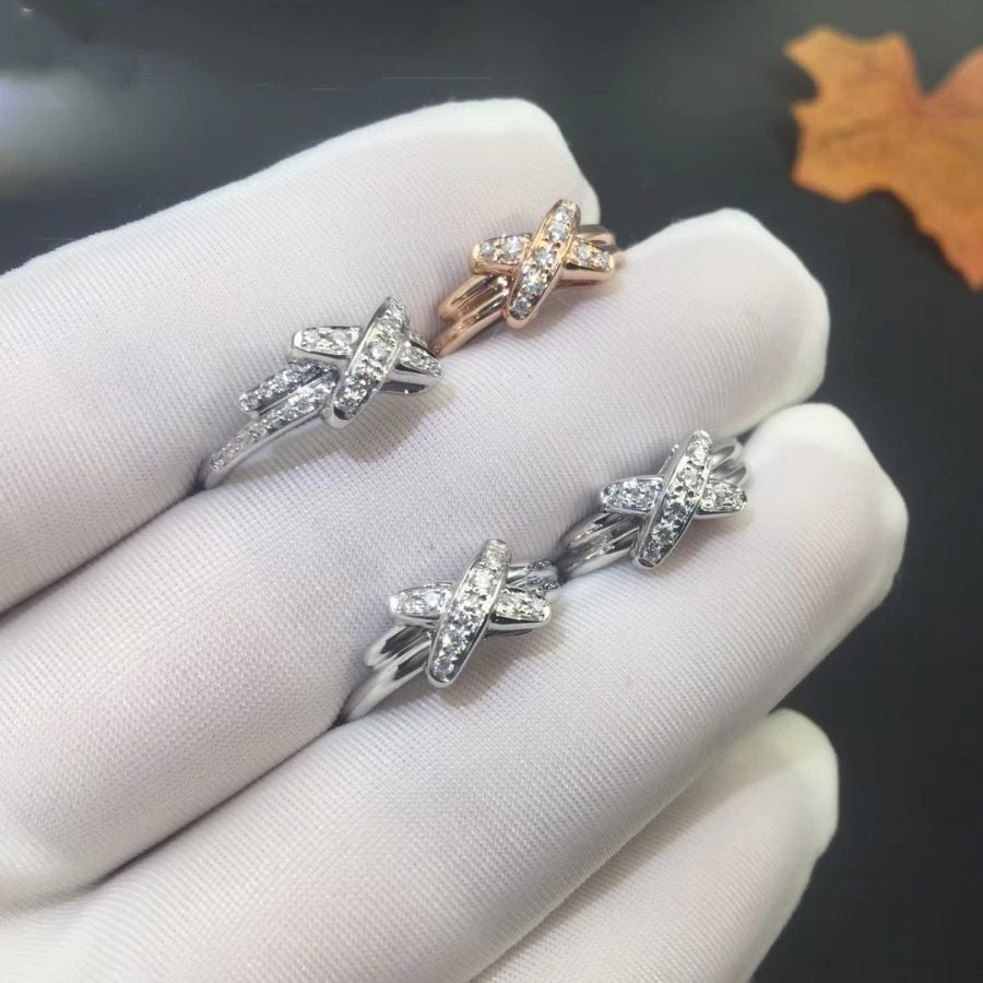 [Amore]JEUX DE SILVER DIAMOND RING