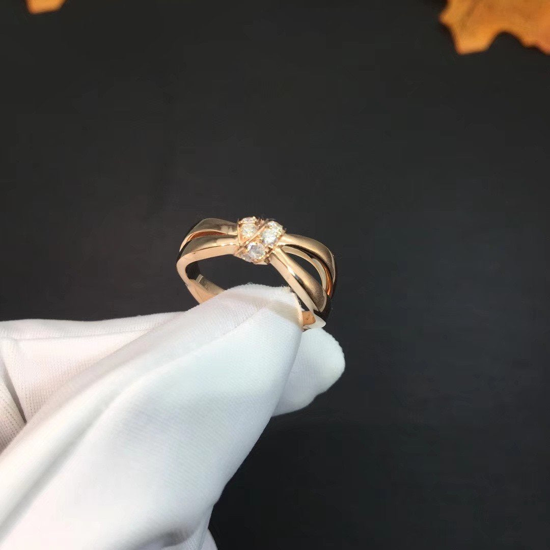[Amore]LIENS RING PINK GOLD DIAMOND