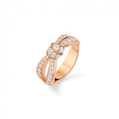 [Amore]LIENS PINK GOLD DIAMOND RING