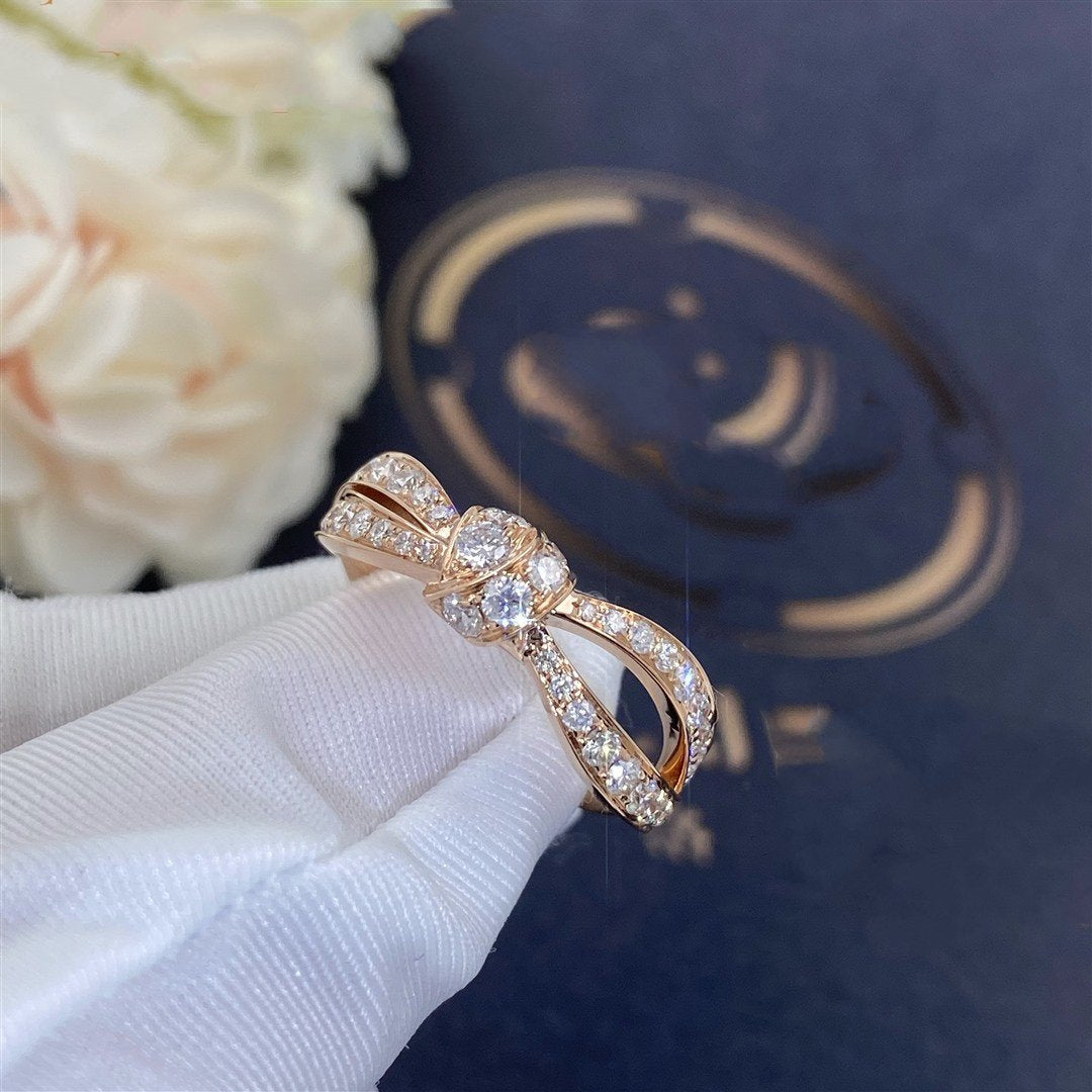 [Amore]LIENS PINK GOLD DIAMOND RING
