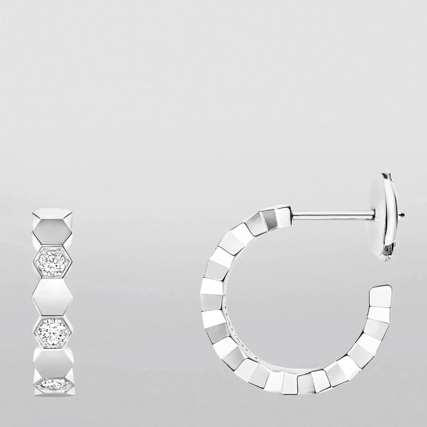 [Amore]Hollow Design Four-Leaf Clover Flower Shape Ring