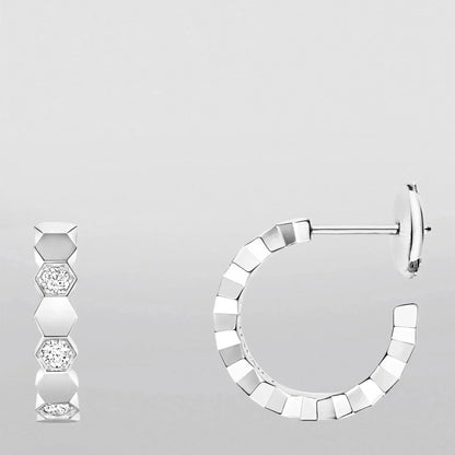 [Amore]Hollow Design Four-Leaf Clover Flower Shape Ring