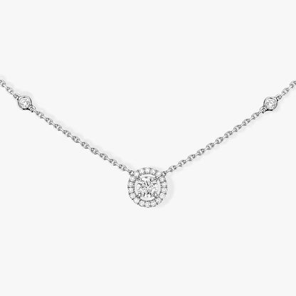 [Amore]Diamond Necklace 0,20ct Brilliant Shape Joy