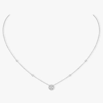 [Amore]Diamond Necklace 0,20ct Brilliant Shape Joy