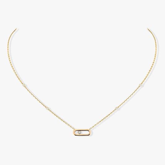 [Amore]MOVE UNO DIAMOND NECKLACE