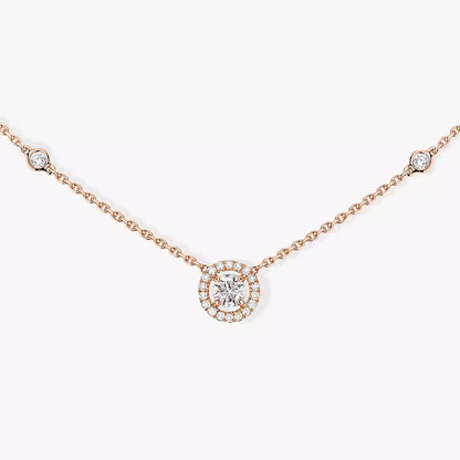 [Amore]Diamond Necklace 0,20ct Brilliant Shape Joy