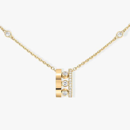 [Amore]CHAIN MOVE ROMANE PEDAND NECKLACE