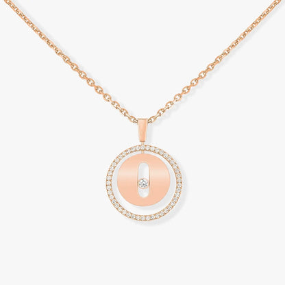 [Amore]LUCKY MOVE PM NECKLACE PINK GOLD DIAMOND