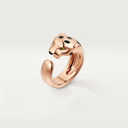 [Amore]PANTHERE SPOTTED MEDIUM RING