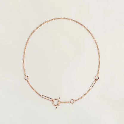 [Amore]HM STERLING CHAINE D'ANCRE HEART