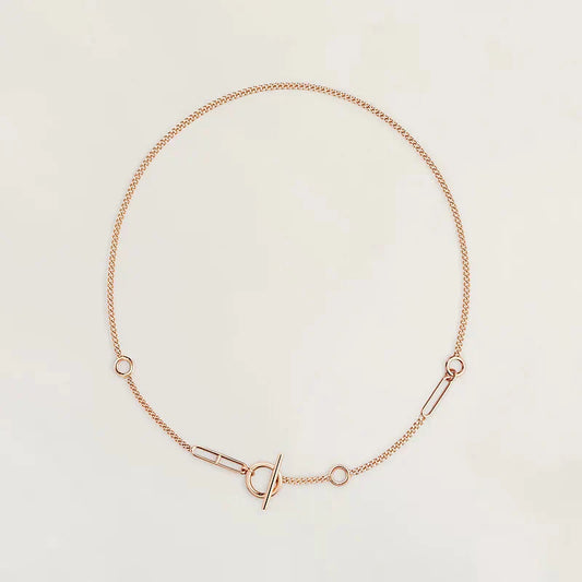 [Amore]HM STERLING CHAINE D'ANCRE HEART