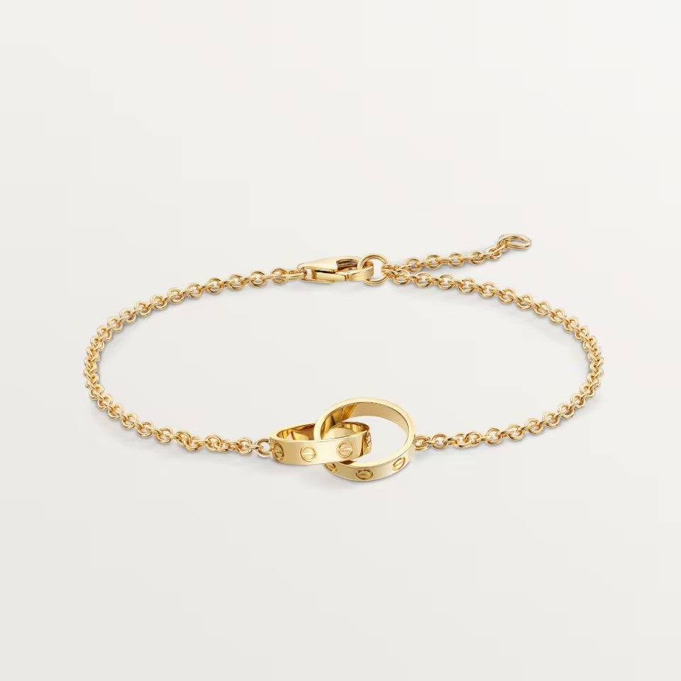 [Amore]LOVE BRACELET DOUBLE RING