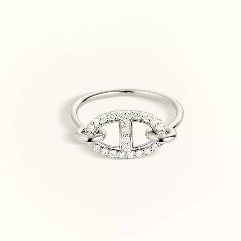 [Amore]RONDE SMALL SILVER DIAMOND RING