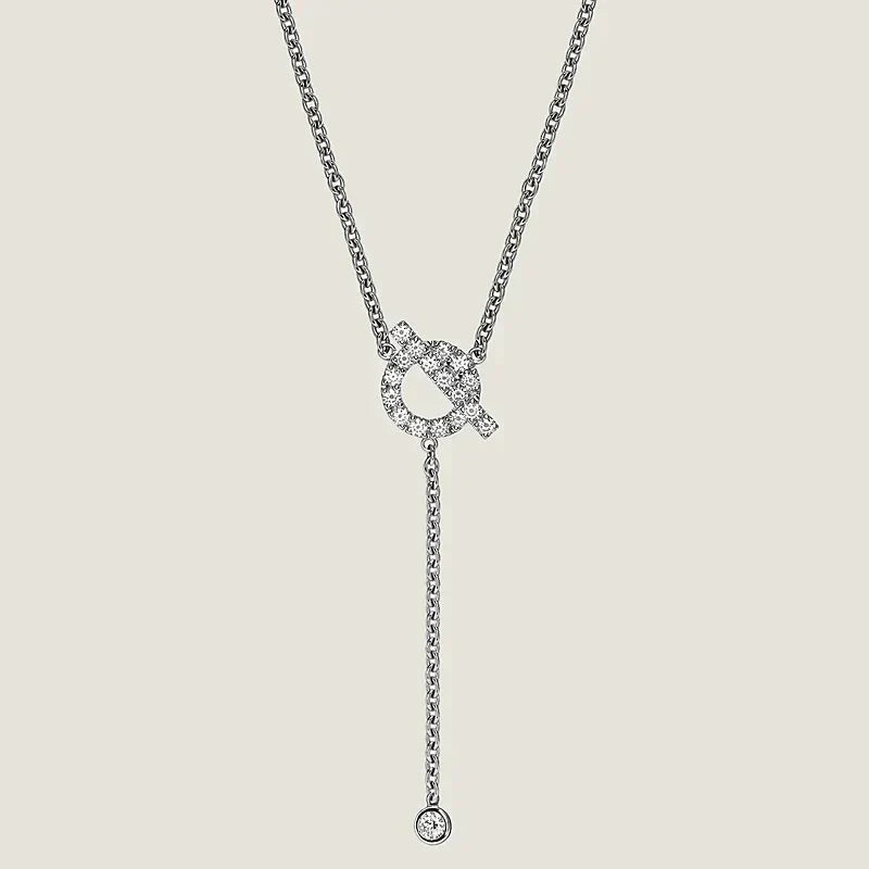 [Amore]FINESSE SILVER DIAMOND NECKLACE
