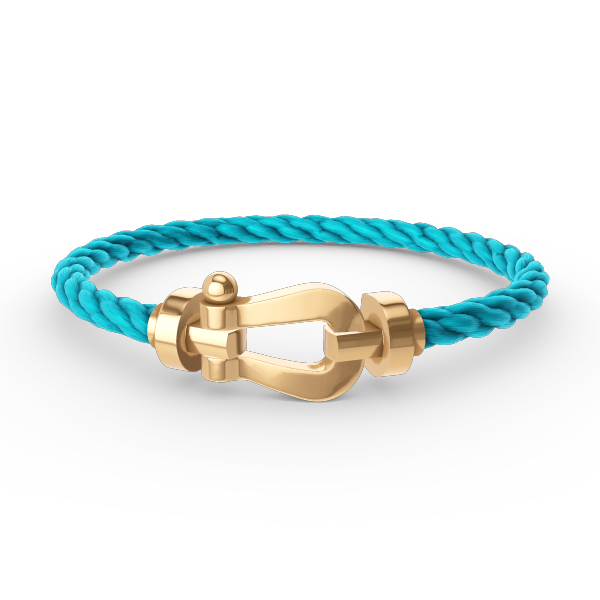 [Amore]FORCE LARGE HORSESHOE NO DIAMOND BRACELET GOLD