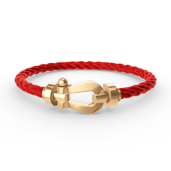 [Amore]FORCE LARGE HORSESHOE NO DIAMOND BRACELET GOLD