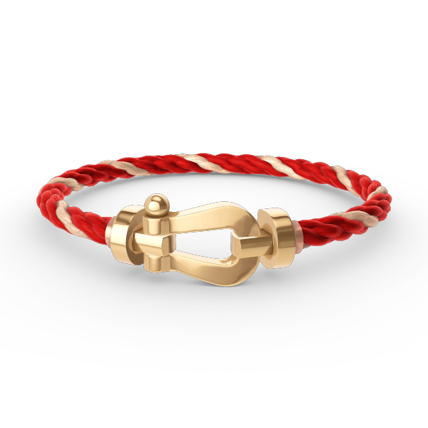 [Amore]FORCE LARGE HORSESHOE NO DIAMOND BRACELET GOLD