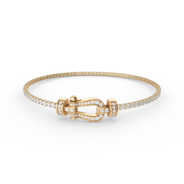 [Amore]FORCE  HORSESHOE  DIAMOND TENNIS BRACELET