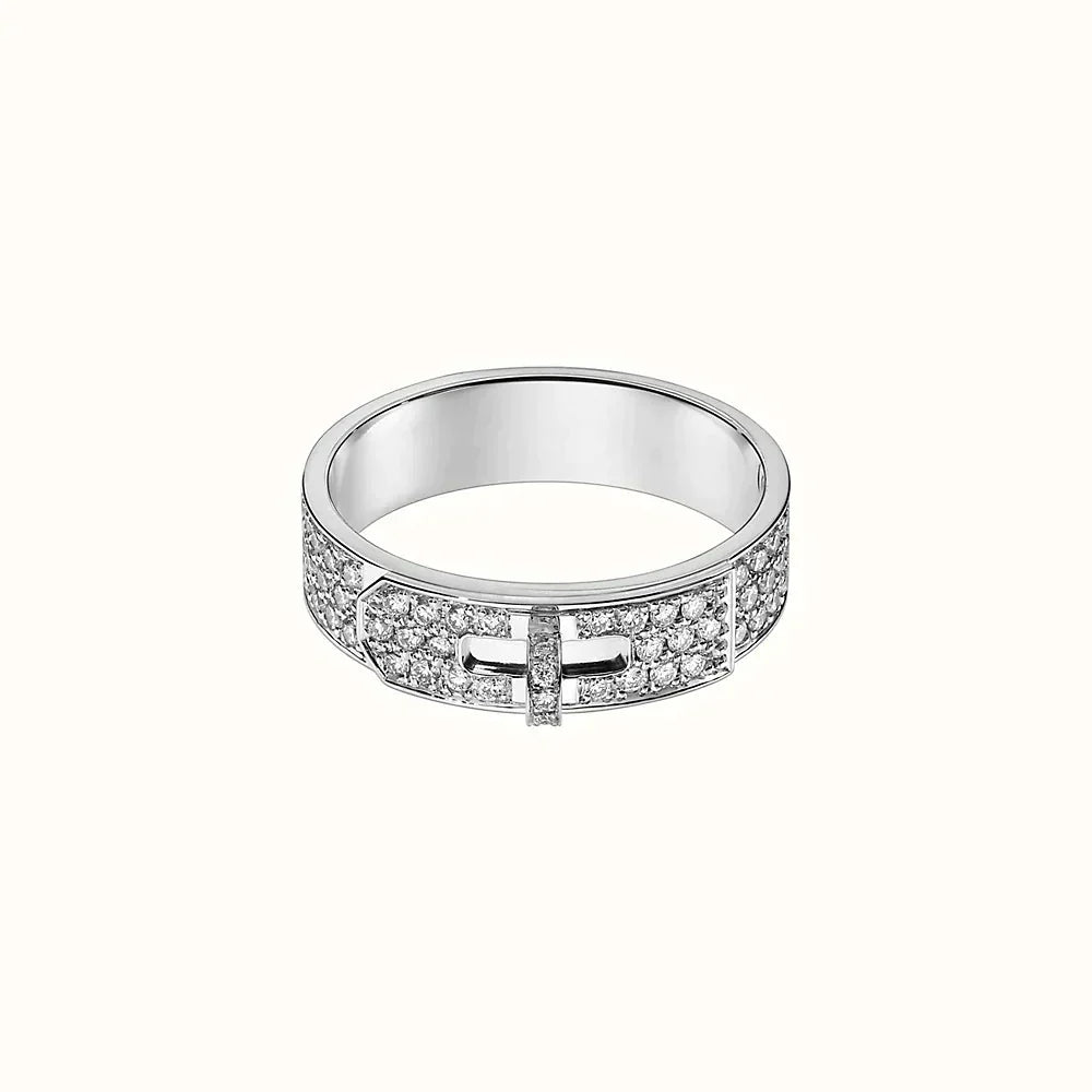 [Amore]KELLY SILVER DIAMOND RING