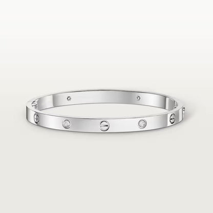 [Amore]LOVE BRACELET 4.8MM 4 DIAMONDS