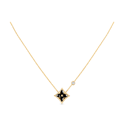 [Amore]STAR BLACK MOP NECKLACE