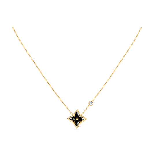 [Amore]STAR BLACK MOP NECKLACE