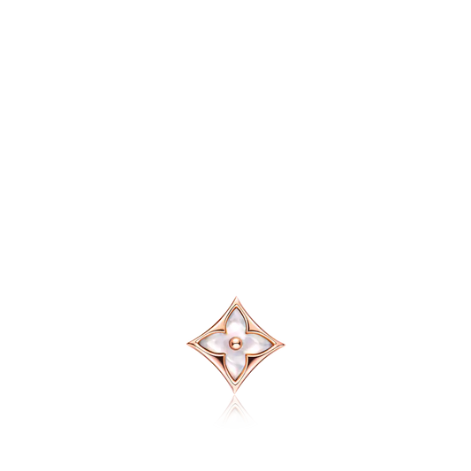 [Amore]STAR MOP PINK GOLD EARRINGS