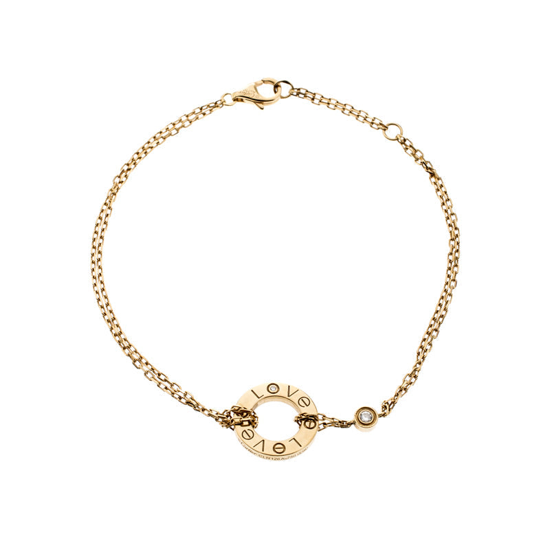 [Amore]LOVE BRACELET 2 DIAMOND