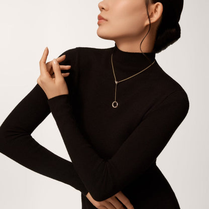 [Amore]TRINITY DIAMONDS NECKLACE