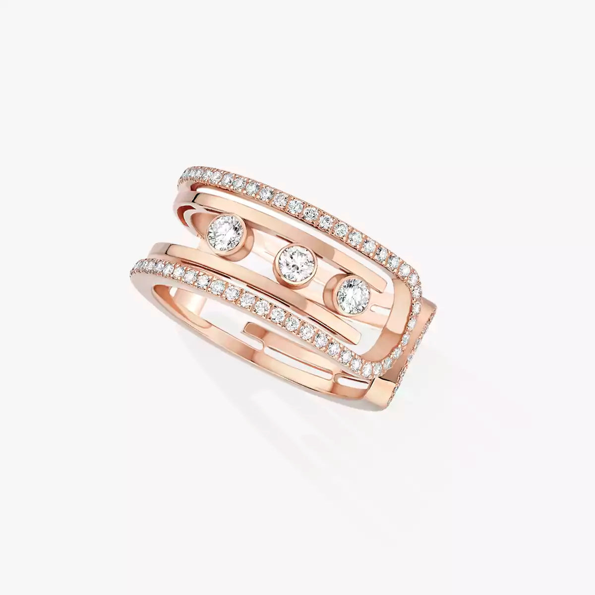 [Amore]Move 10th Diamond Ring in Gold