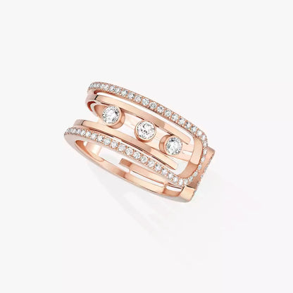 [Amore]Move 10th Diamond Ring in Gold