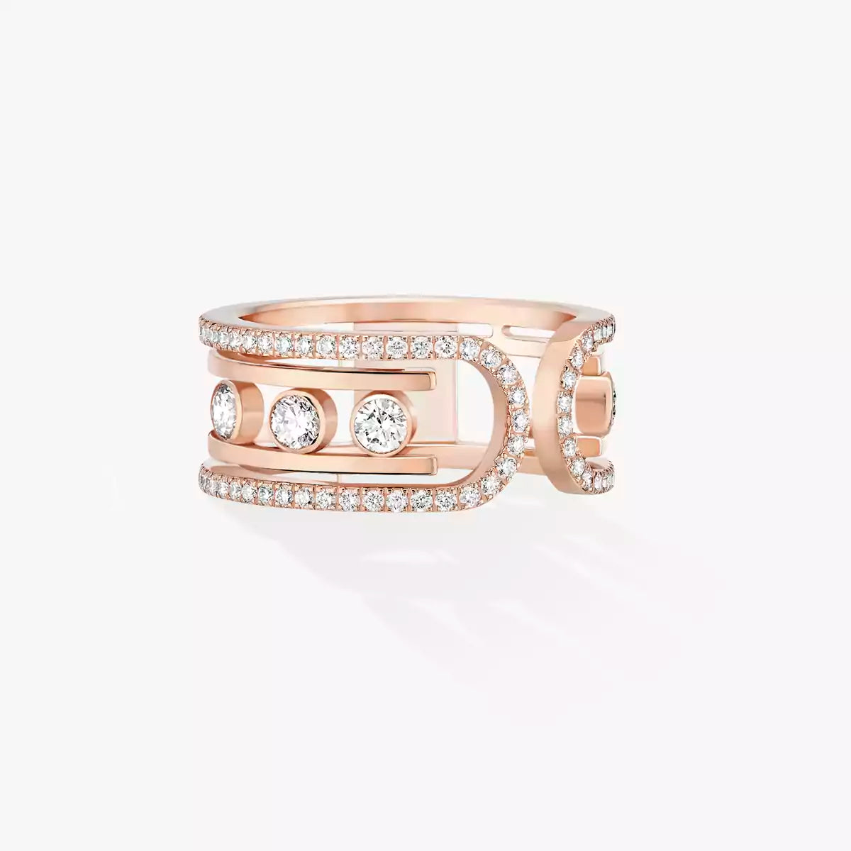 [Amore]Move 10th Diamond Ring in Gold