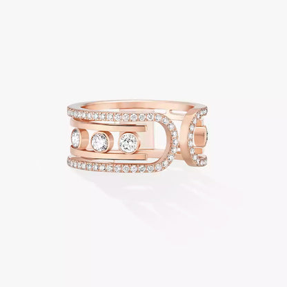 [Amore]Move 10th Diamond Ring in Gold