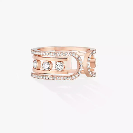 [Amore]Move 10th Diamond Ring in Gold