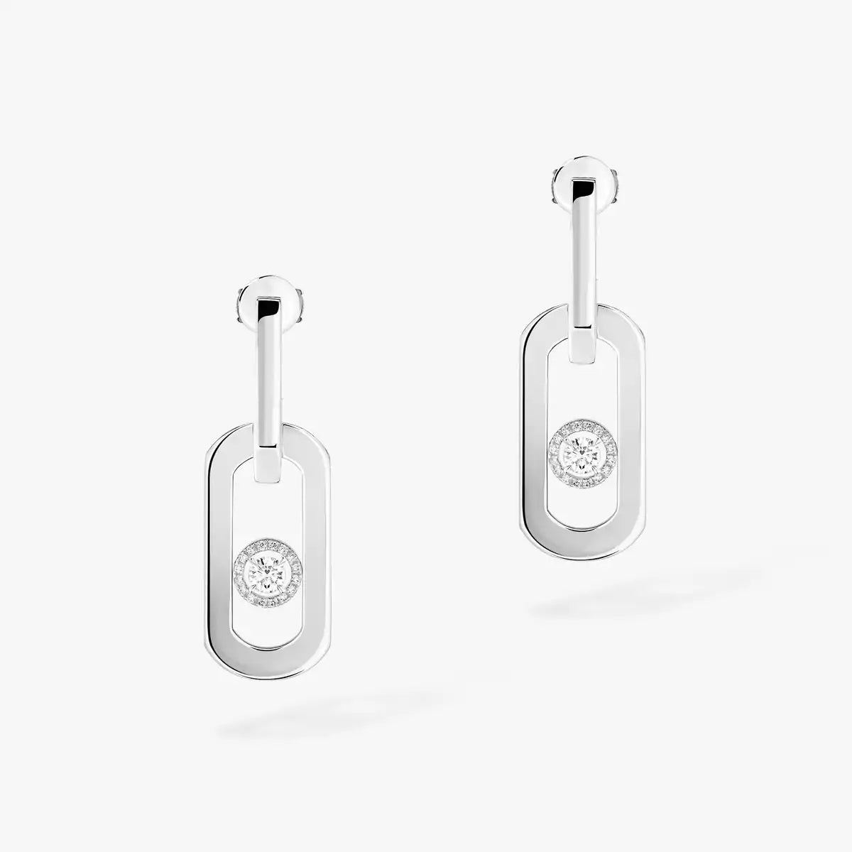 [Amore]So Move XL Diamond Pendant Earrings