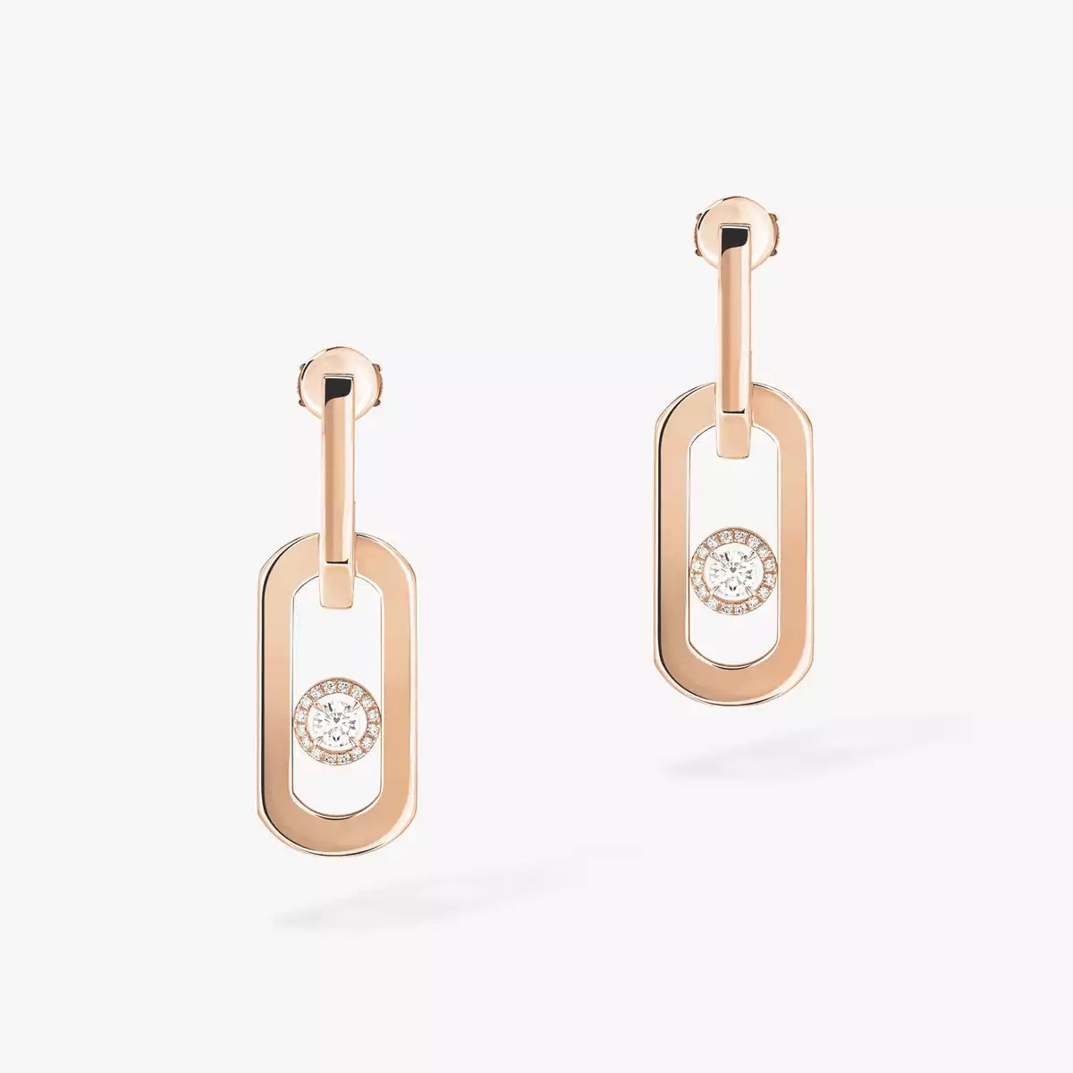[Amore]So Move XL Diamond Pendant Earrings