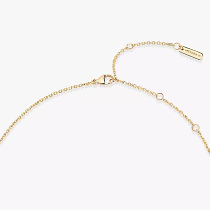 [Amore]Lucky Eye Diamond Necklace in Rose Gold and Turquoise