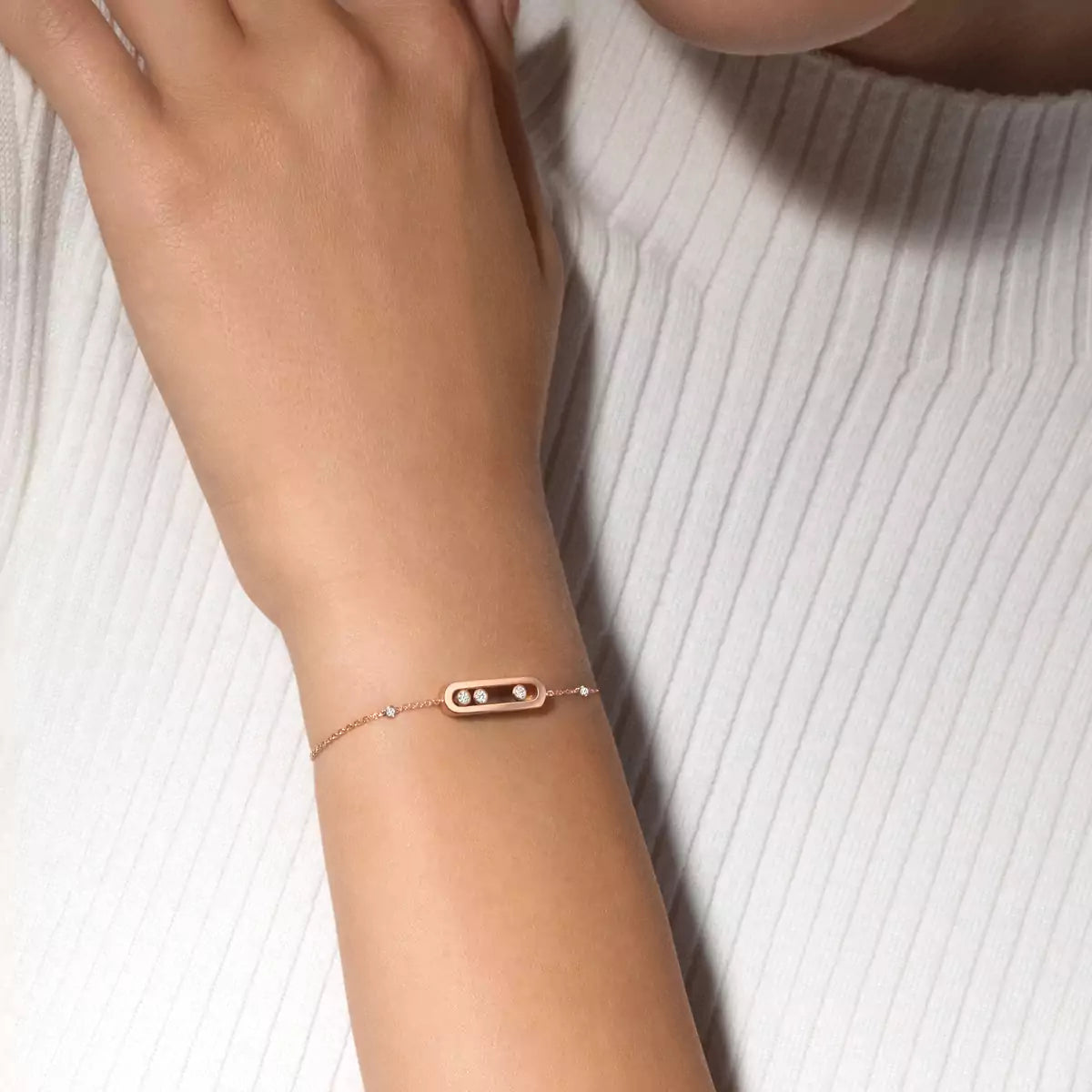[Amore]Baby Move Diamond Bracelet