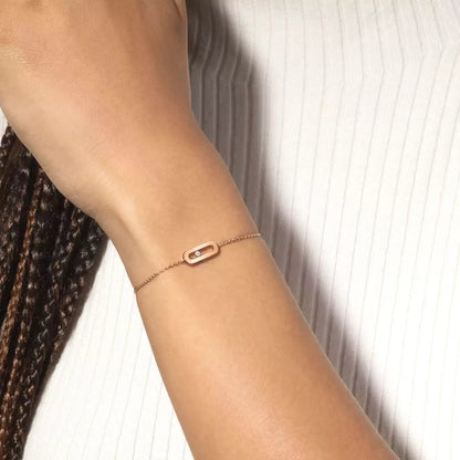 [Amore]Move Uno Diamond Bracelet