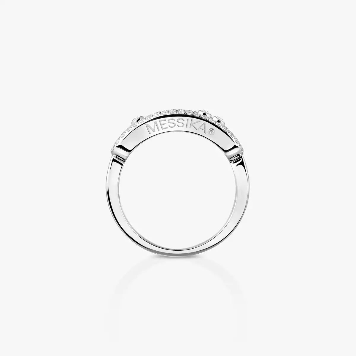 [Amore] Baby Move Gold Diamond Pave_ Ring