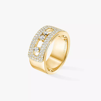[Amore] Move Noa Diamond Pave_ Ring