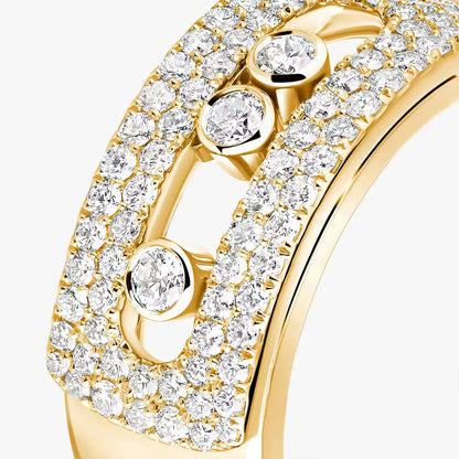 [Amore] Move Noa Diamond Pave_ Ring