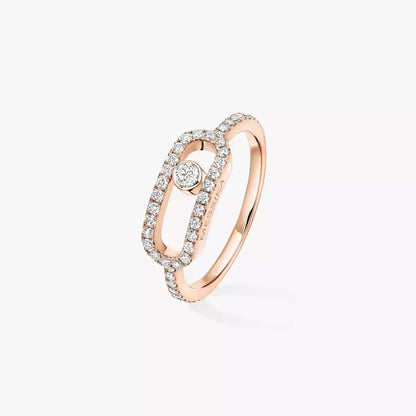 [Amore]Move Uno Diamond Ring in Gold