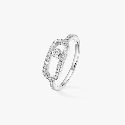 [Amore]Move Uno Diamond Ring in Gold
