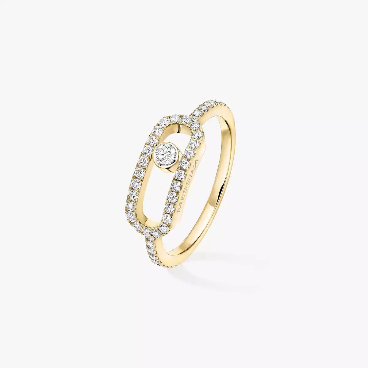 [Amore]Move Uno Diamond Ring in Gold