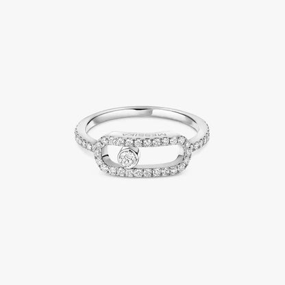 [Amore]Move Uno Diamond Ring in Gold