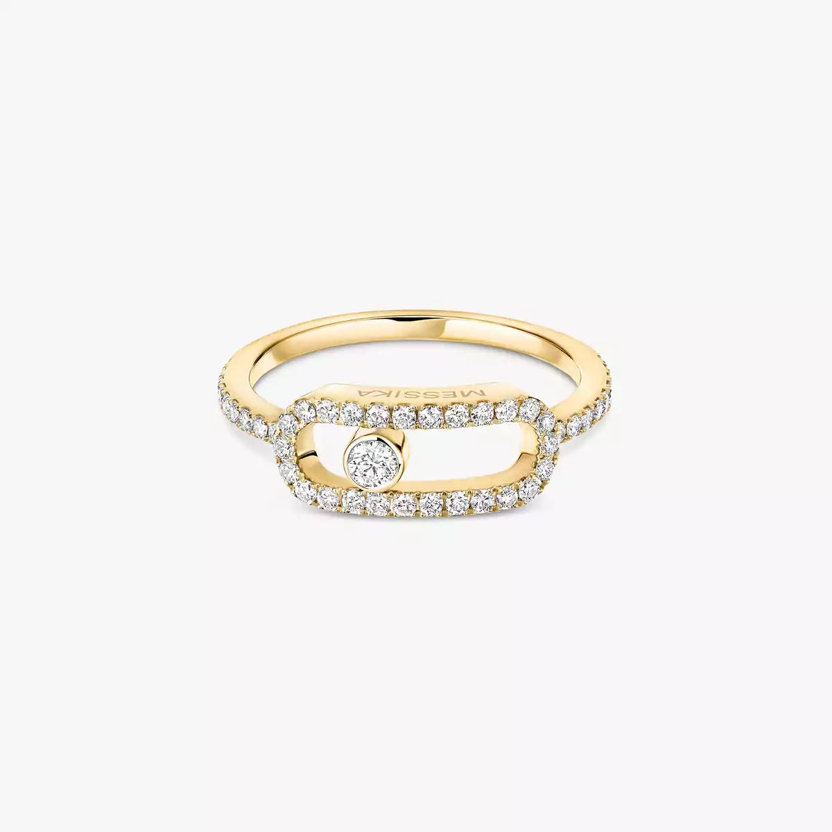 [Amore]Move Uno Diamond Ring in Gold
